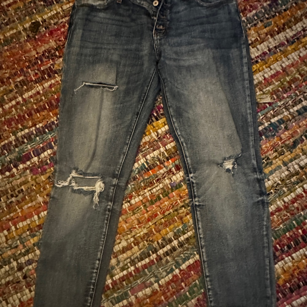 Acid wash jeans